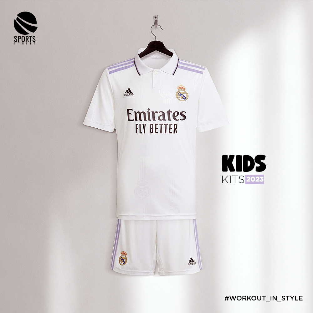 Real Madrid Home Kids Set 22-23